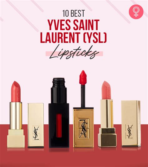 best YSL lipstick shades